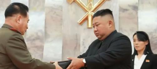 Kim Jong-un of North Korea on 67th anniversary of Korean War Armistice Agreement. [Image source/ARIRANG NEWS YouTube video]