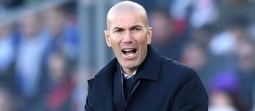 Zinedine Zidane, tecnico del Real Madrid.