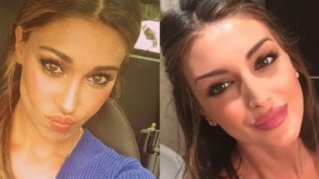 Belen Rodriguez e Cristina Buccino corteggiate da Michele Morrone con messaggi social.