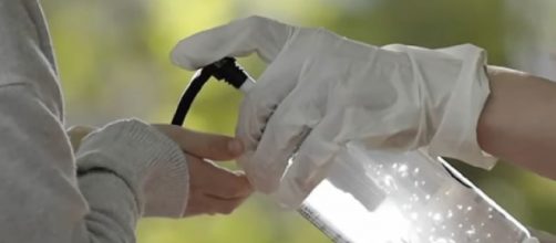 FDA warns certain hand sanitizer to counter coronavirus could be toxic. [Image source/KSAT 12 YouTube video]