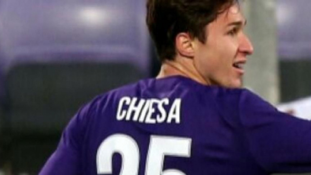 Federico Chiesa, centrocampista offensivo della Fiorentina.