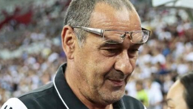 Maurizio Sarri, ex tecnico della Juventus.