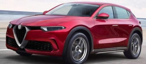 Teaser del futuro B-SUV Alfa Romeo 'Brennero'.