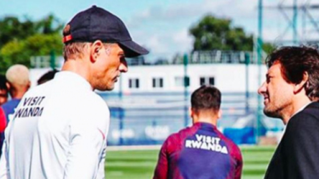 Tuchel et Leonardo discutent du mercato parisien - Photo capture d'écran compte instagram @Parisnolimit