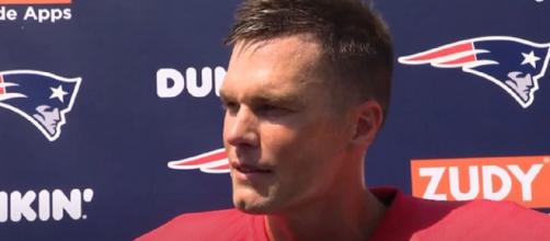 Brady turned down the Bears due to cold weather. [Image Source: New England Patriots/YouTube]