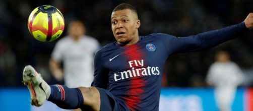 Kylian Mbappé, punta del Paris Saint Germain.