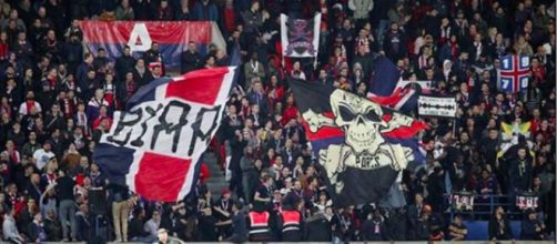 Les Banderoles des Ultras du PSG font polémiques - Photo capture d'écran Instagram CUP