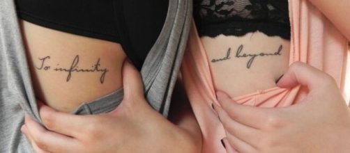 Idées tatouages à faire avec sa meilleure amie - Capture d'écran Facebook