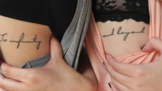 Idées tatouages à faire avec sa meilleure amie - Capture d'écran Facebook