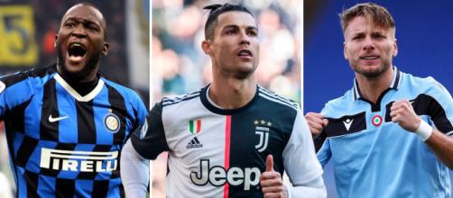 Lukaku, Cristiano Ronaldo e Immobile vão ferver a Itália na estreia da Serie A pela temporada 2020/21. (Arquivo Blasting News)