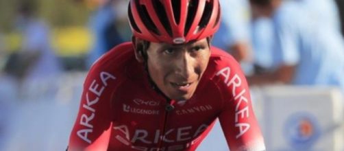 Nairo Quintana occupa il nono posto nella classifica del Tour de France.