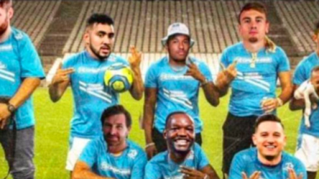 Les supporters de l'OM en feu après la victoire des marseillais contre le PSG - photo capture d'écran compte Twitter Dimitri Payet