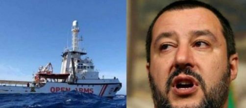 Open Arms, Salvini parla di 'ricatto di Ong straniere'.
