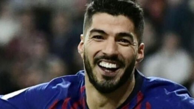 Luis Suarez, punta del Barcellona.