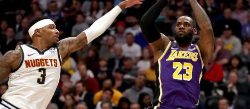 Los Angeles Lakers e Denver Nuggets abrirão as finais da Conferência Oeste. (Arquivo Blasting News)