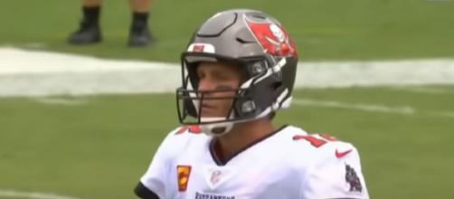 Brady led the Buccaneers to a 31-17 win over the Panthers (Image Credit: Ajker Rashifal/YouTube)