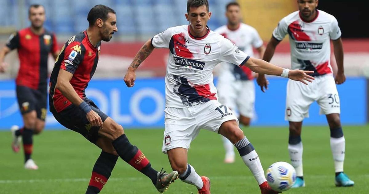 Crotone sconfitto contro il Genoa, i rossoblu potrebbero accogliere Pedro Pereira