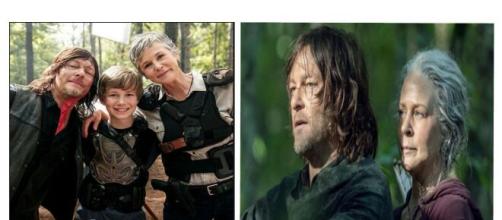 Carol et Daryl dans Walking Dead Saison 10