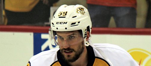 Roman Josi of the Nashville Predators. [Image Source: Michael Miller/Wikimedia Commons]