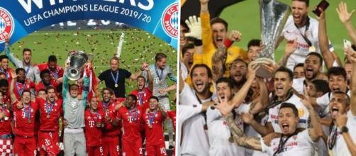 Bayern de Munique e Sevilla decidem o título da Supercopa da Europa. (Arquivo Blasting News)