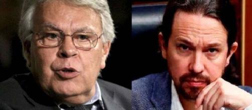 Felipe González y Pablo Iglesias: dos polos opuestos en la política