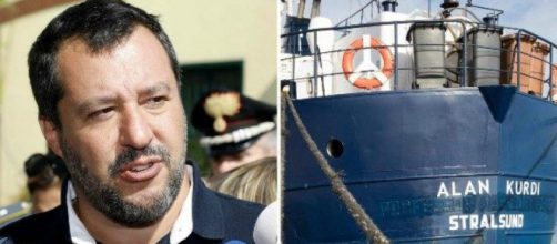 Alan Kurdi: Salvini attacca governo italiano e francese.