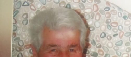 Un'immagine di Sestino Zicarelli, 86 anni, scomparso ieri dall'Ospedale Annunziata di Cosenza, in Calabria.