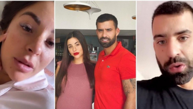 Rym Renom et Vincent Queijo bientôt parents : la future maman est à l'hôpital et souffre de ses premières contractions.