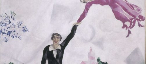 'La Passeggiata' di Marc Chagall in esposizione a Rovigo.