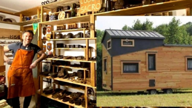 L'Aquila, Simone Coccia inaugura la casa del soldato.