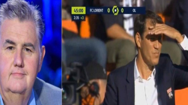 Pierre Ménès détruit Rudi Garcia et le jeu de l'OL, Twitter s'enflamme