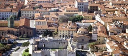 Centro storico di Prato, capoluogo dell'omonima provincia Toscana.