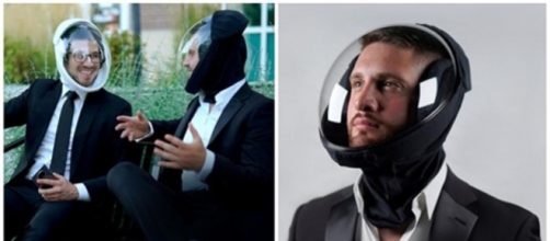 Un nouveau casque pourrait remplacer les masques en tissus - Photo catpure d'écran Facebook