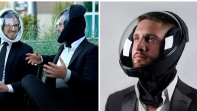 Un nouveau casque pourrait remplacer les masques en tissus - Photo catpure d'écran Facebook