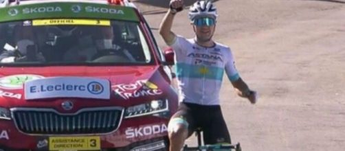 La vittoria di Lutsenko nella sesta tappa del Tour de France.