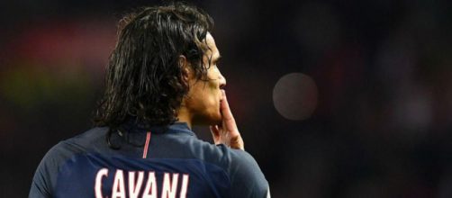 Edinson Cavani, ex punta del Paris Saint Germain.