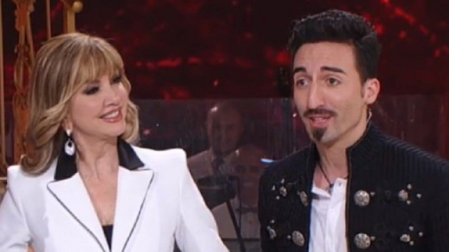 Milly Carlucci insieme a Samuel Peron