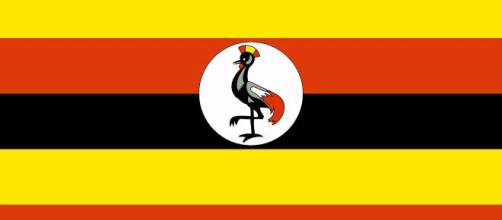 An illustration of the Ugandan Flag. [Image via OpenClipart-Vectors - Pixabay]