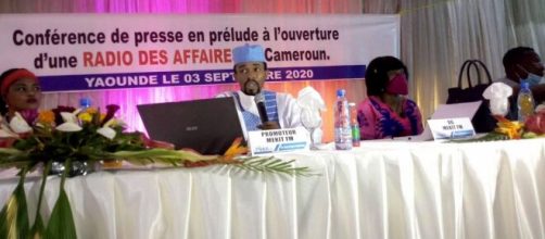 Conférence de presse de lancement de la radio Mekit fm (99.5 MGHZ) à Yaoundé (c) Odile Pahai