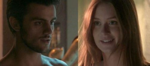 A ruivinha surpreenderá o ex-amado em 'Totalmente Demais'. (Reprodução/TV Globo)