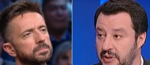 Secondo Andrea Scanzi, Matteo Salvini porterebbe 'sfiga'.