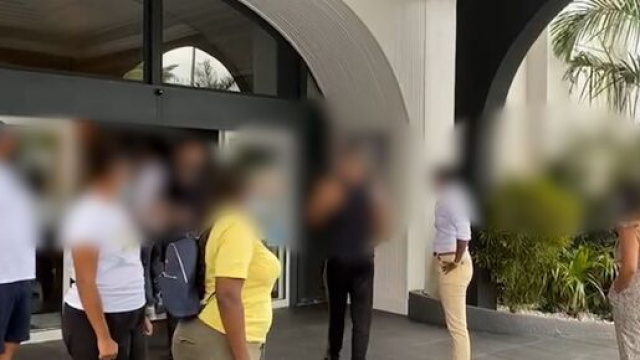 Bagarre à l'hôtel des Anges: Ricardo, Nehuda et Pauline exclus de l'émission. ©Capture Youtube video