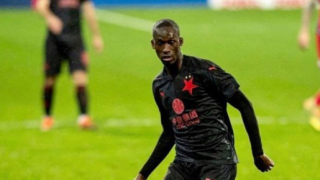 Abdallah Sima, punta dello Slavia Praga.