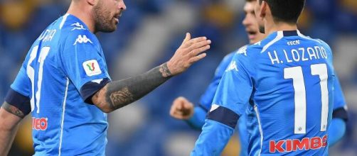 Il Napoli batte l'Empoli 3 a 2: gli azzurri ai quarti possono trovare la Roma