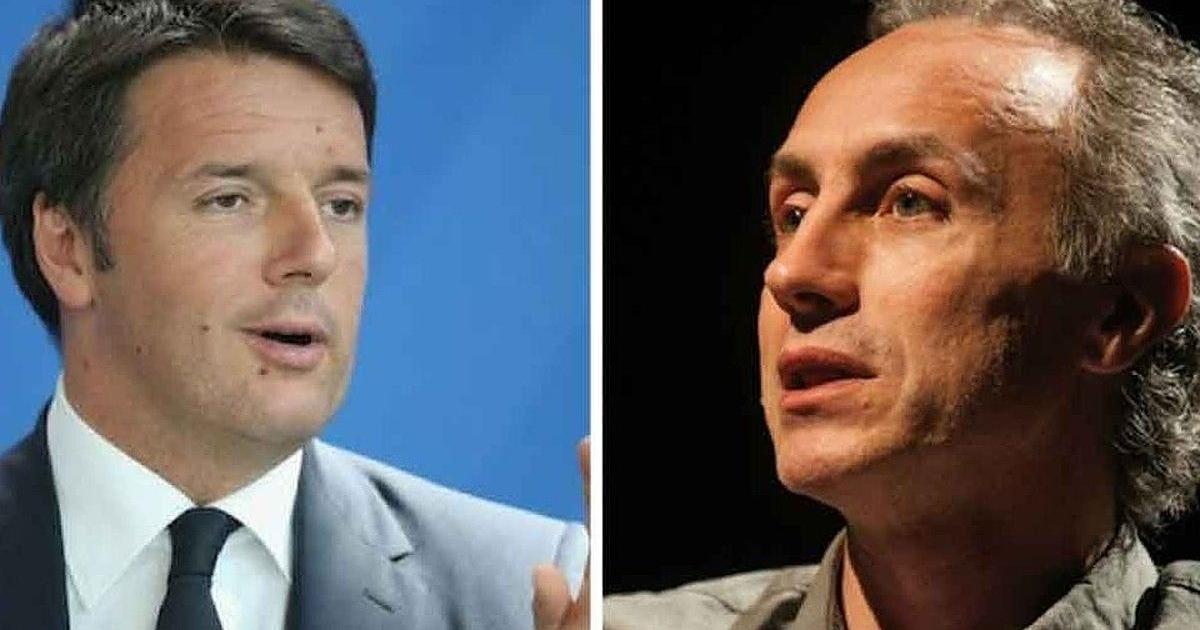 Crisi di governo, Travaglio cita Renato Zero per scaricare Renzi