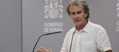 Fernando Simón, durante su comparecencia en la rueda de prensa del pasado jueves