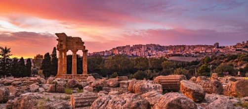 Valle dei Templi, in provincia di Agrigento.