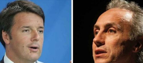 Crisi di governo: Marco Travaglio sfida Matteo Renzi.