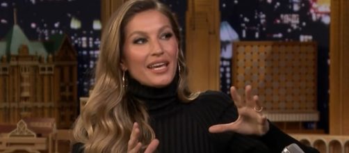GIsele shares an inspirational message to her social media followers (© The Tonight Show Starring Jimmy Fallon/YouTube)