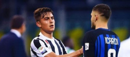 Paulo Dybala e Mauro Icardi in una foto di qualche anno fa.